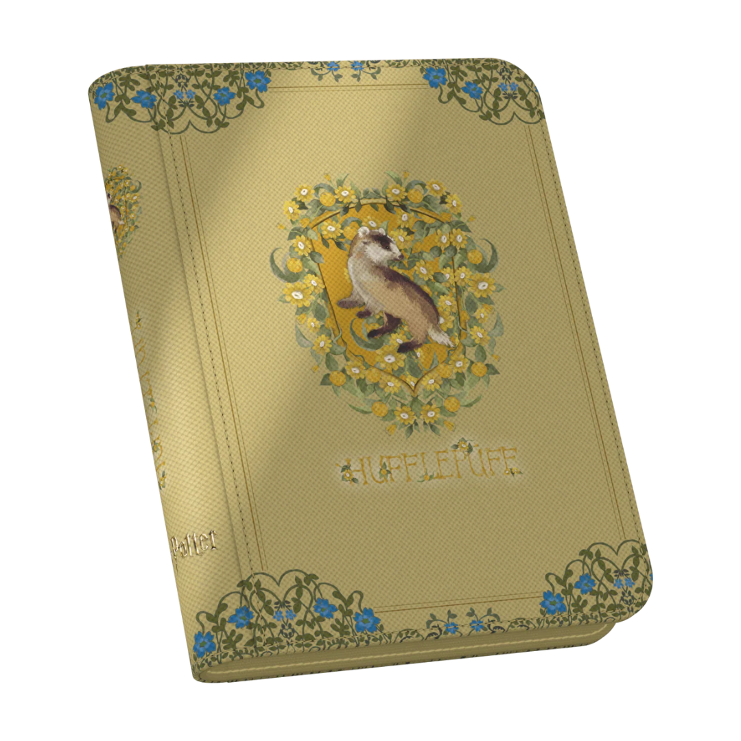 Ultimate Guard Zipfolio 160+ Xenoskin Harry Potter 4 Houses Hufflepuff