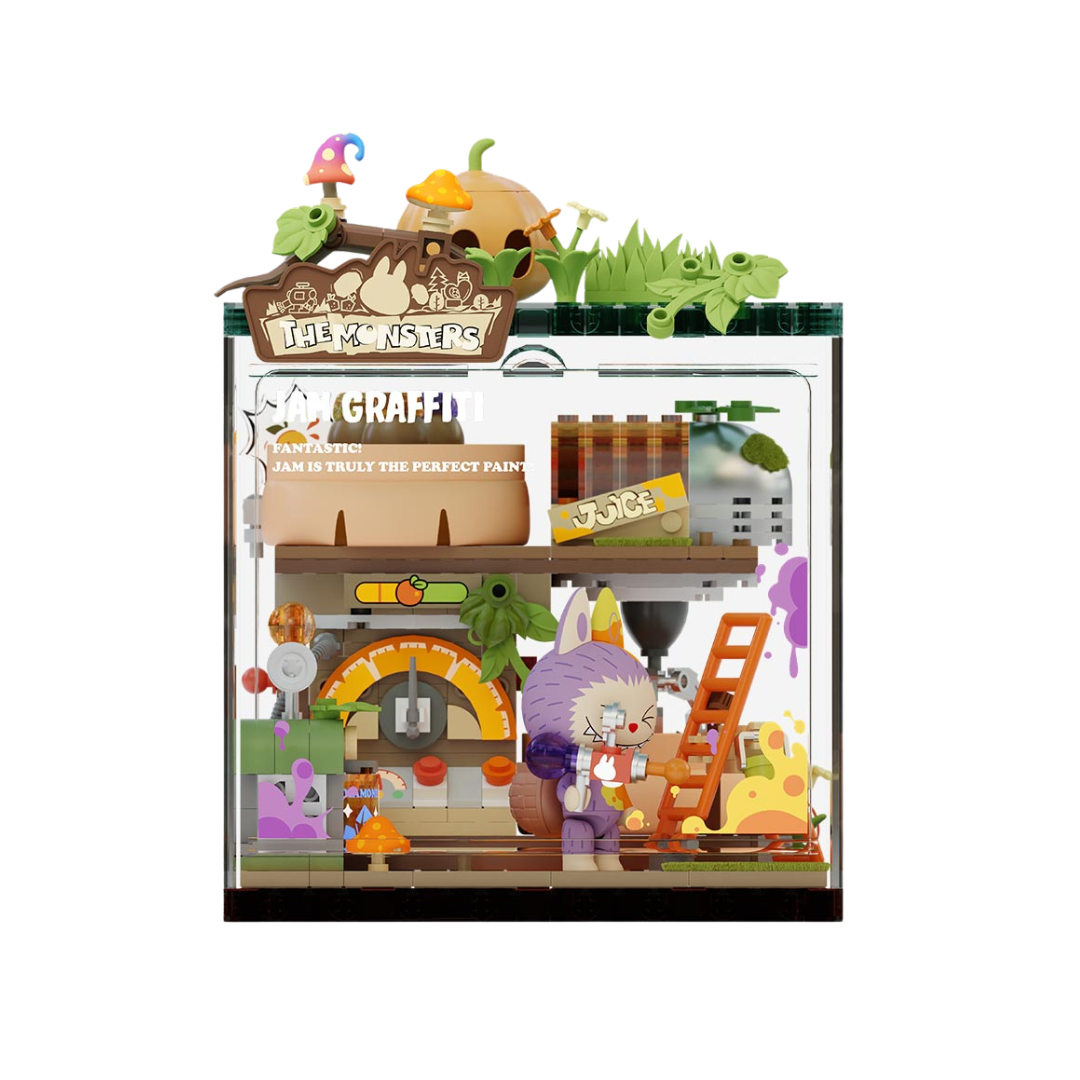 THE MONSTERS Forest Secret Base Series Blocks-Jam Graffiti