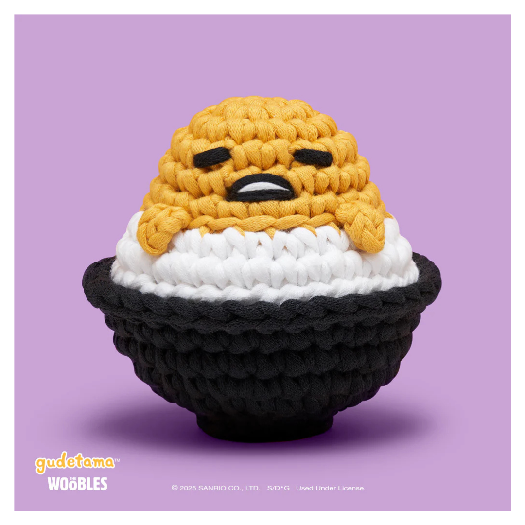 Gudetama™ Egg on Rice Crochet Kit
