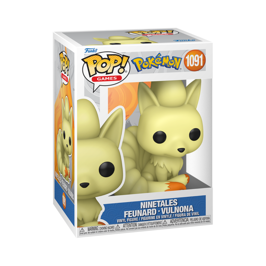 Pokemon Ninetales Funko Pop! Vinyl Figure #1091