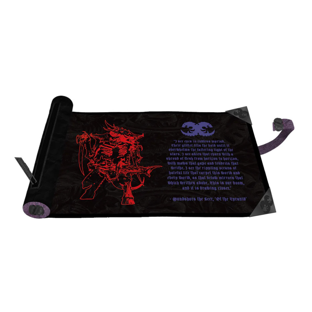 Ultra Pro Tyranid Dice Scroll for Warhammer 40,000