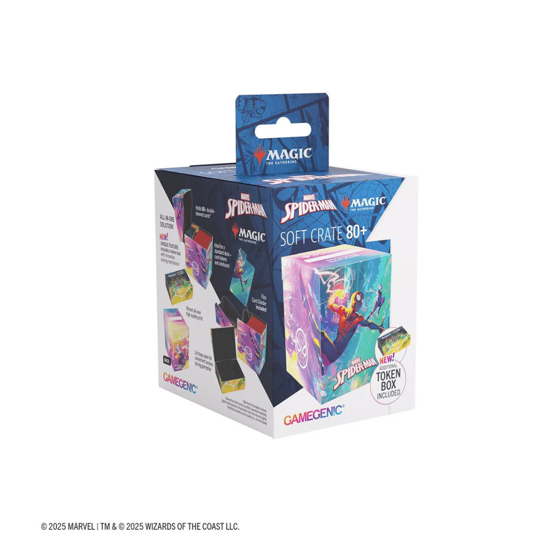 Gamegenic - MTG Soft Crate: Marvel's Spider-Man - Spider-Man/Spider-Gwen