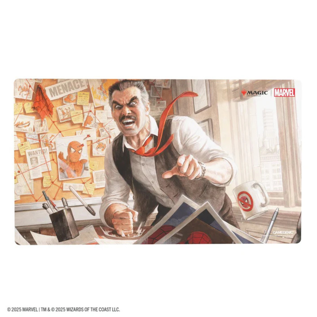 Gamegenic - Playmat Stitched - MTG: Marvel's Spider-Man - J. Jonah Jameson