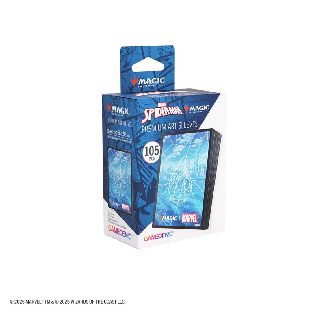 Gamegenic - Sleeves: MTG-Marvel's Spider-Man - Spider-Man Island 105ct
