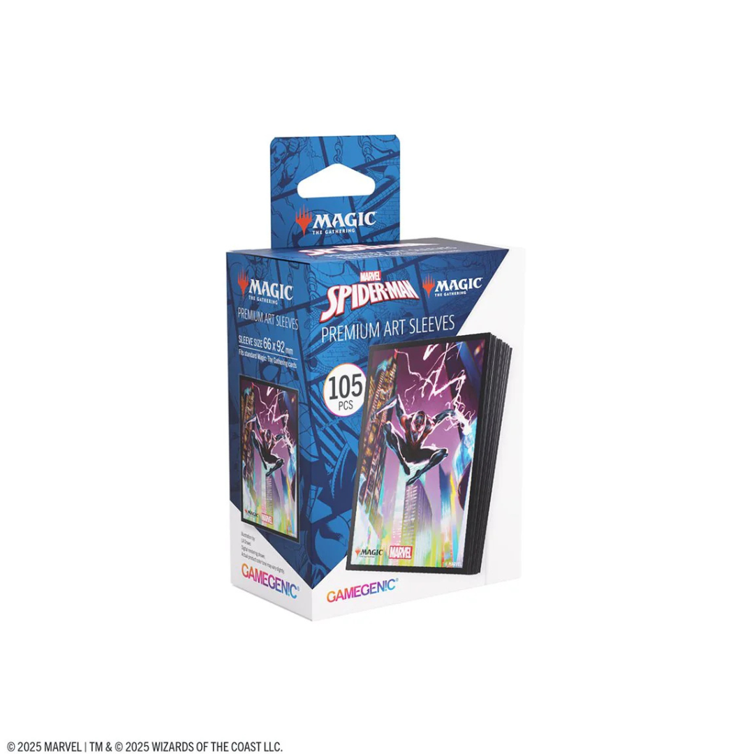 Gamegenic - Sleeves: MTG-Marvel's Spider-Man - Spider-Man Miles Morales 105ct