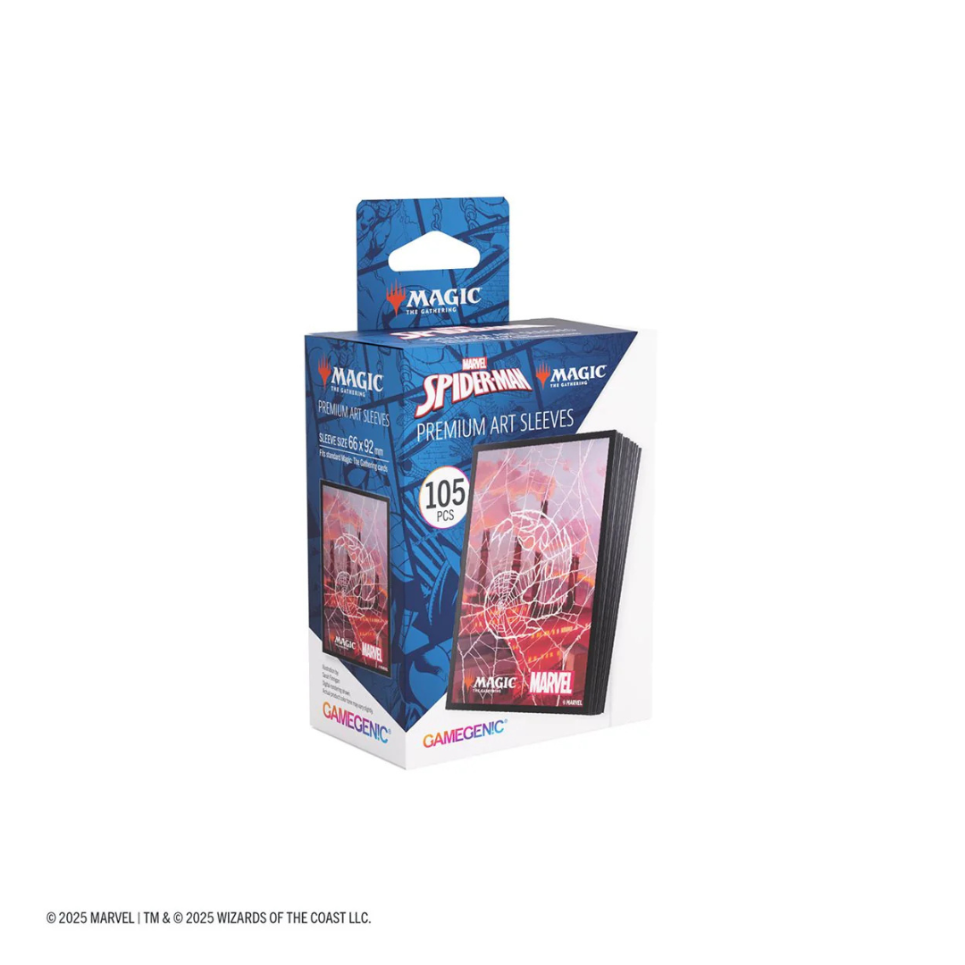 Gamegenic - Sleeves: MTG-Marvel's Spider-Man - Spider-Man Mountain 105ct