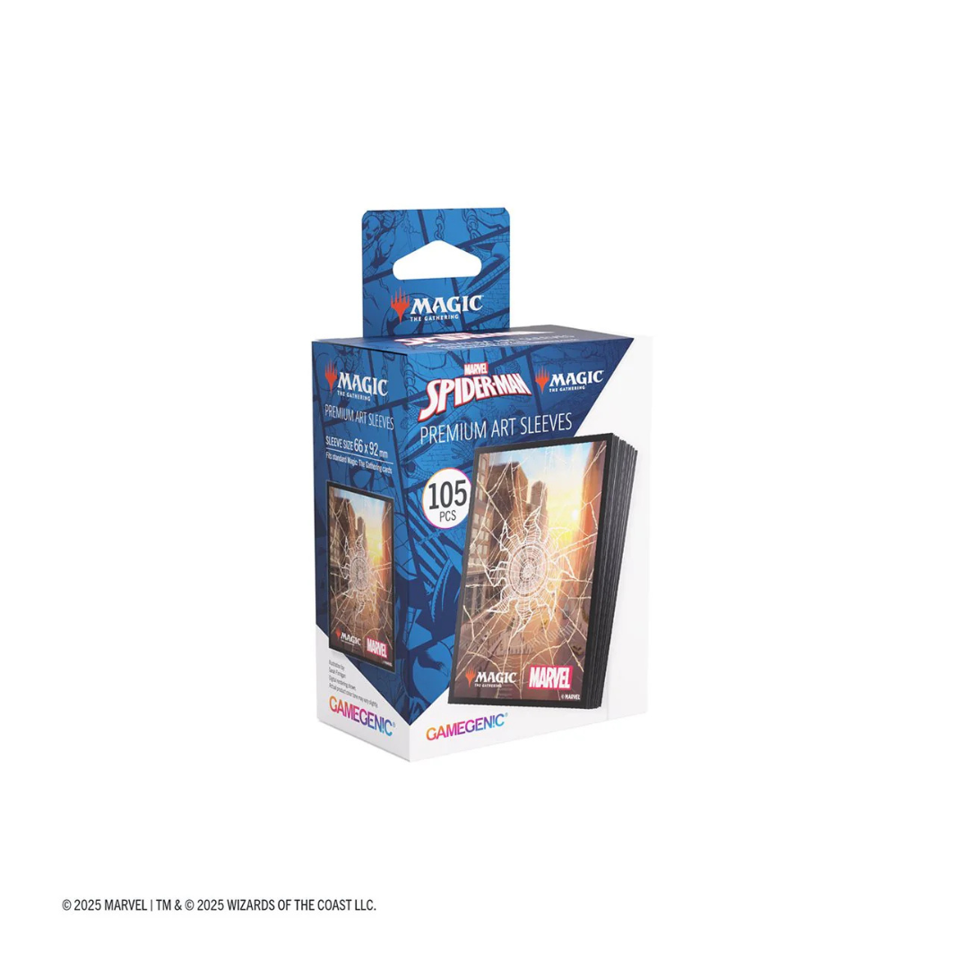 Gamegenic - Sleeves: MTG-Marvel's Spider-Man - Spider-Man Plains 105ct