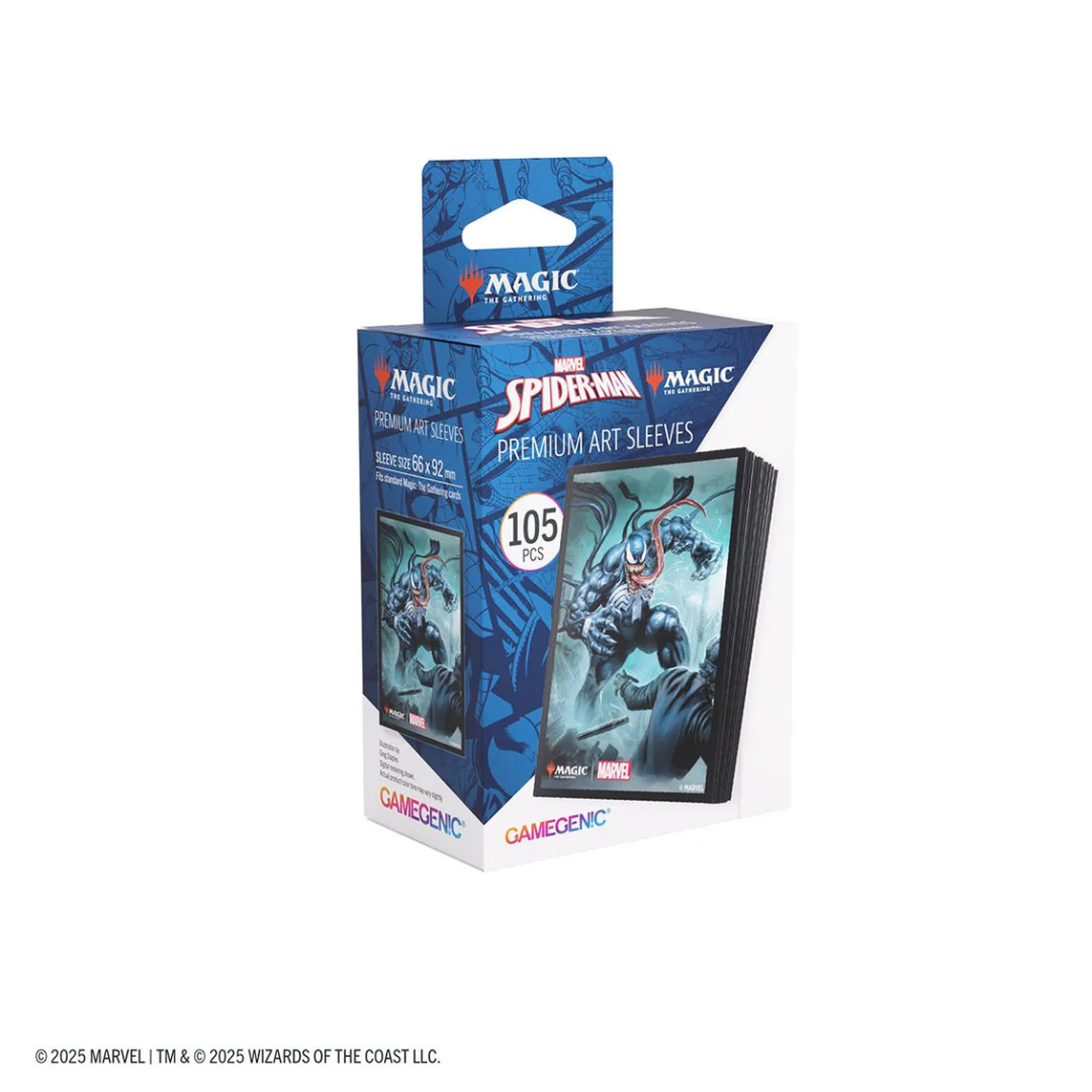 Gamegenic - Sleeves: MTG-Marvel's Spider-Man - Venom 105ct