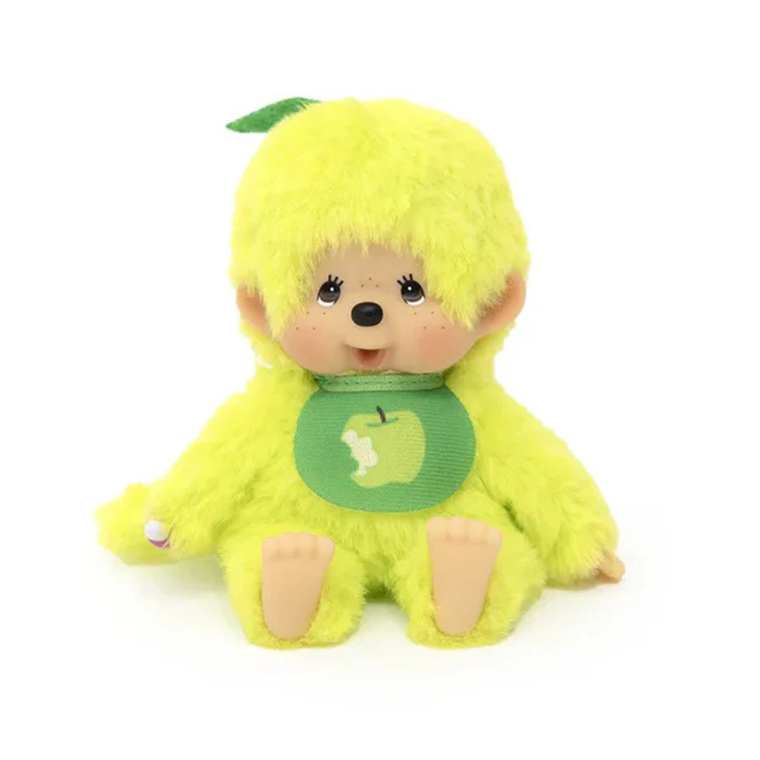 Sekiguchi Monchhichi FRUIT COLOR Plush Doll - Sour Apple