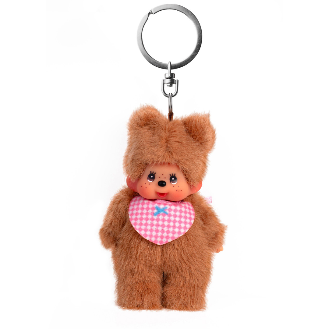 Cute Bearchhichi Keychain Plush by Monchhichi