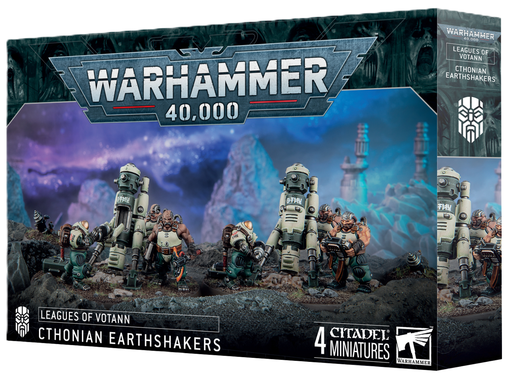 Warhammer 40K Leagues of Votann Cthonian Earthshakers