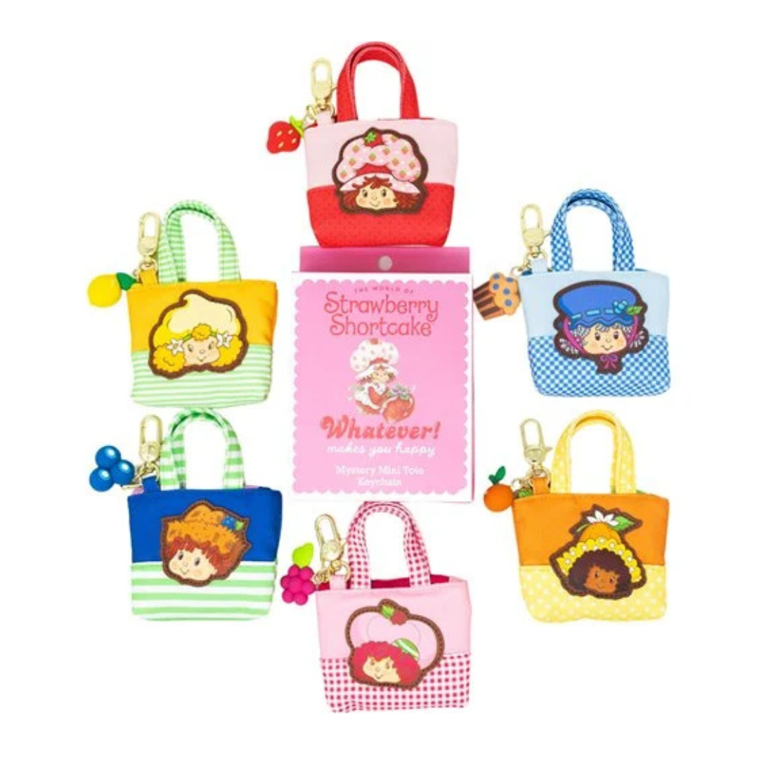 Strawberry Shortcake Besties Blind-Box Mini Canvas Tote Bag Charm