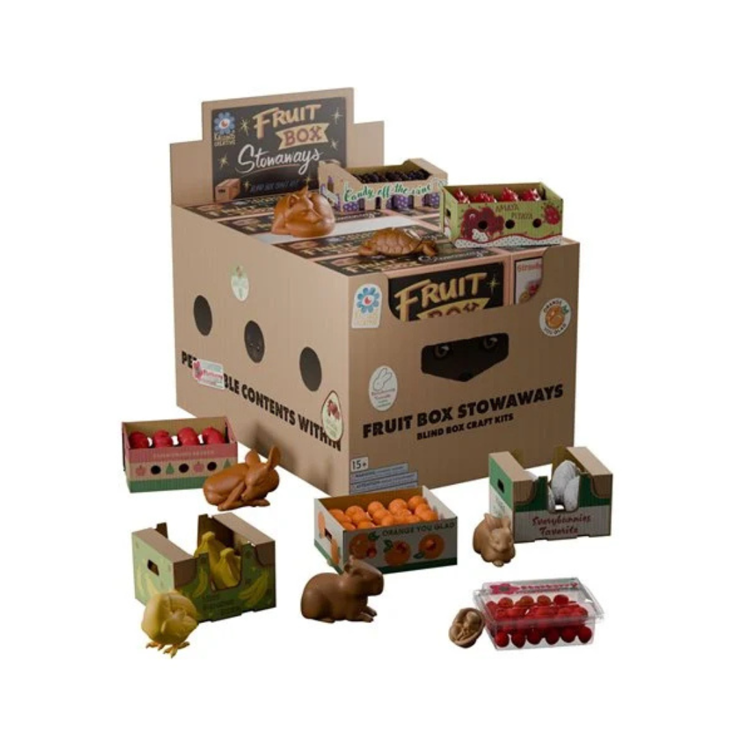 Fruit Box Stowaways DIY Craft Kit Blind-Box