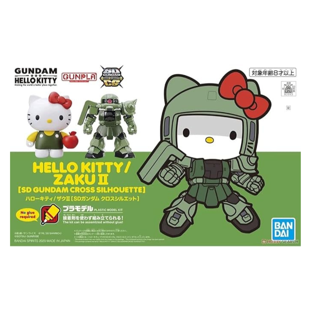 Gundam - Hello Kitty/Zak II [SD Gundam Cross Silhouette] Bandai Hobby