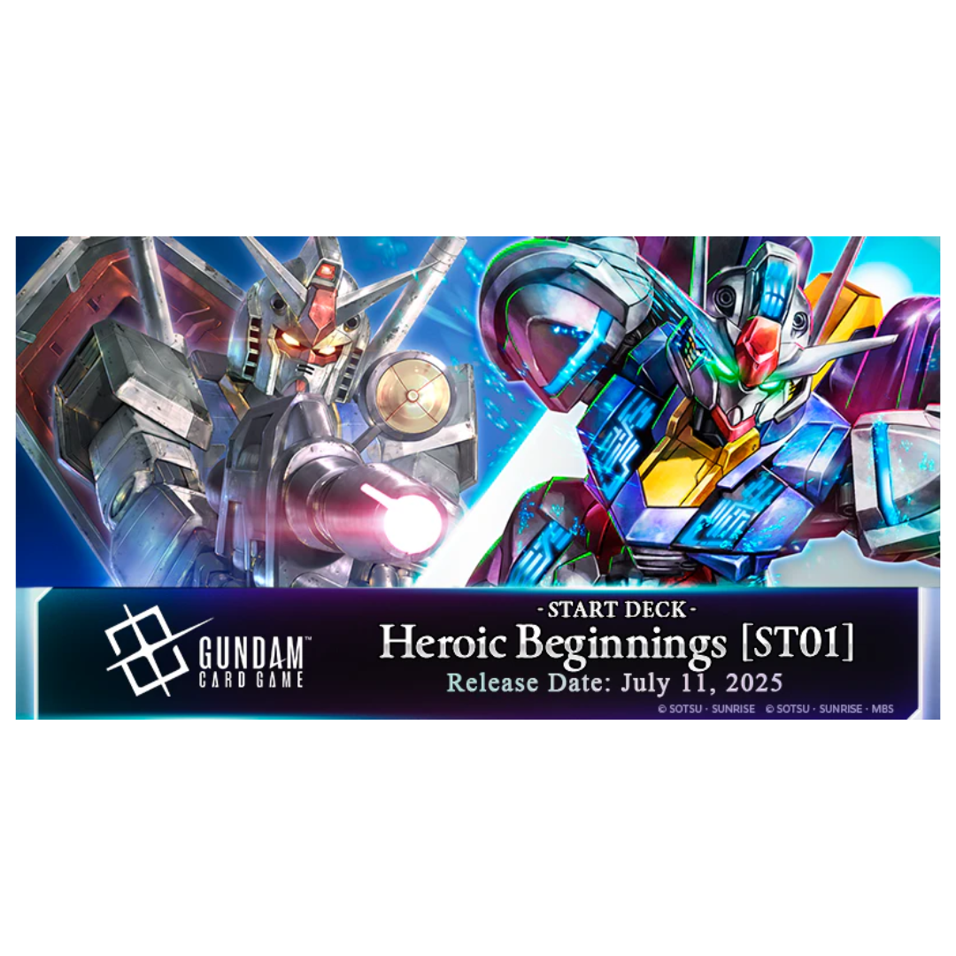 Gundam Card Game - Starter Deck - ST-01 - Heroic Beginnings (Pre Order)