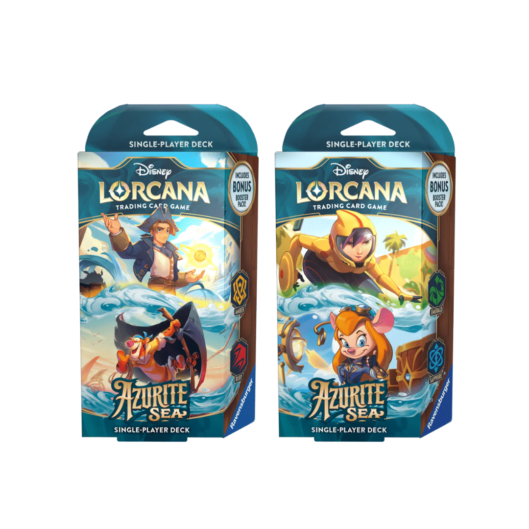 Disney Lorcana: Azurite Sea - Starter Decks