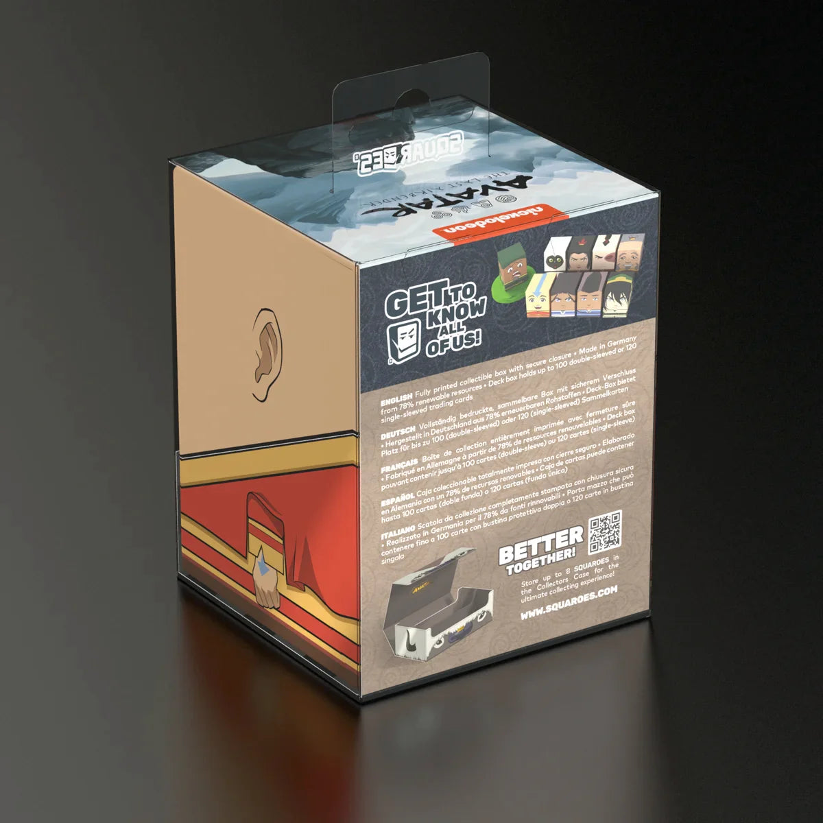 Avatar the Last Airbender Deck Box 100+ Aang