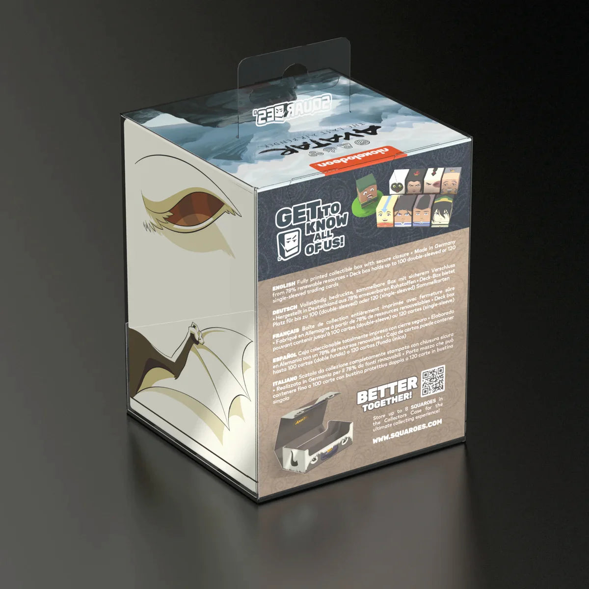 Avatar the Last Airbender Deck Box 100+ Momo