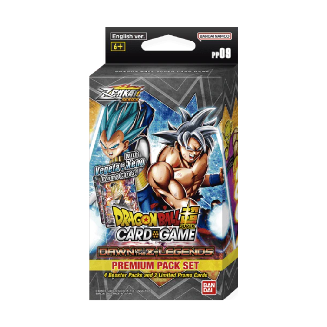 Dragon Ball Super - Dawn of the Z-Legends Premium Pack Set -Display Of 8