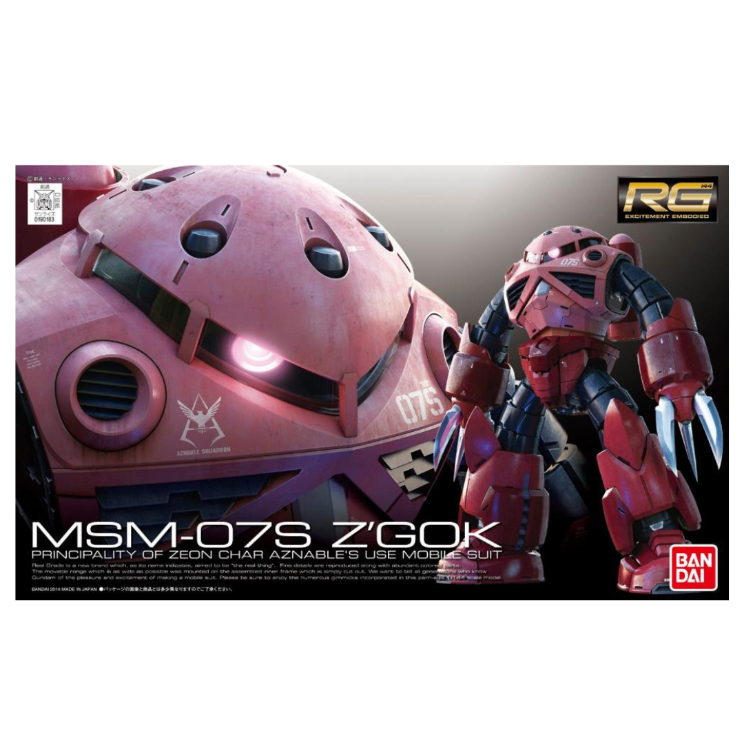 Gundam RG 1/144 MSM-07S Z'gok (Char's Custom) Model Kit