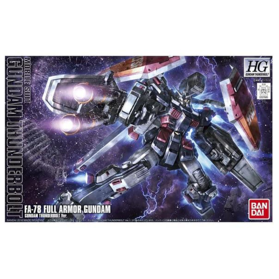 HGTB Full Armor Gundam Anime Color Ver (Gundam Thunderbolt Ver) 1/144