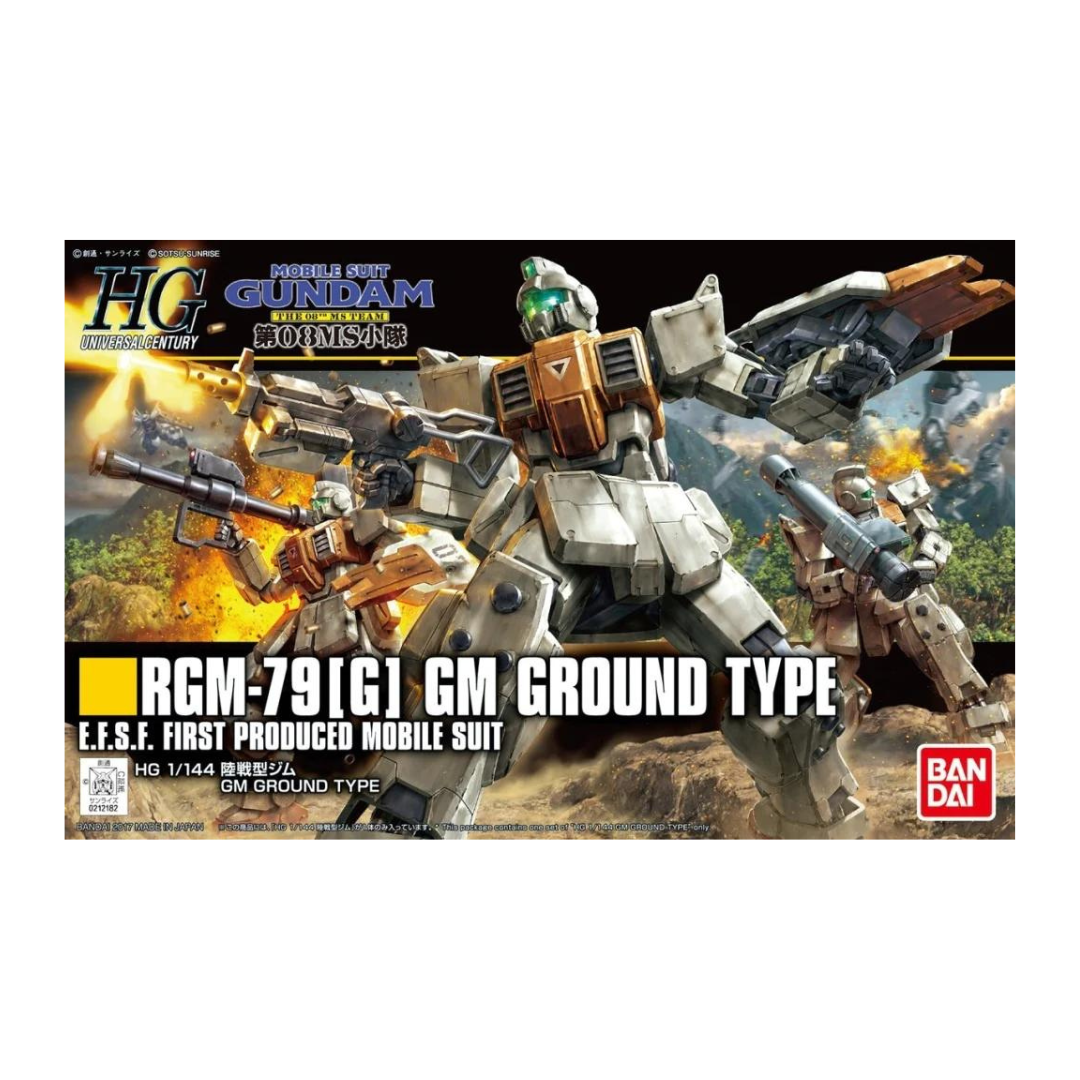 HGUC #202 GM Ground Type 1/144 Gundam