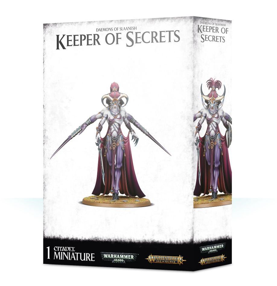 Warhammer AoS Hedonites of Slaanesh Keeper of Secrets
