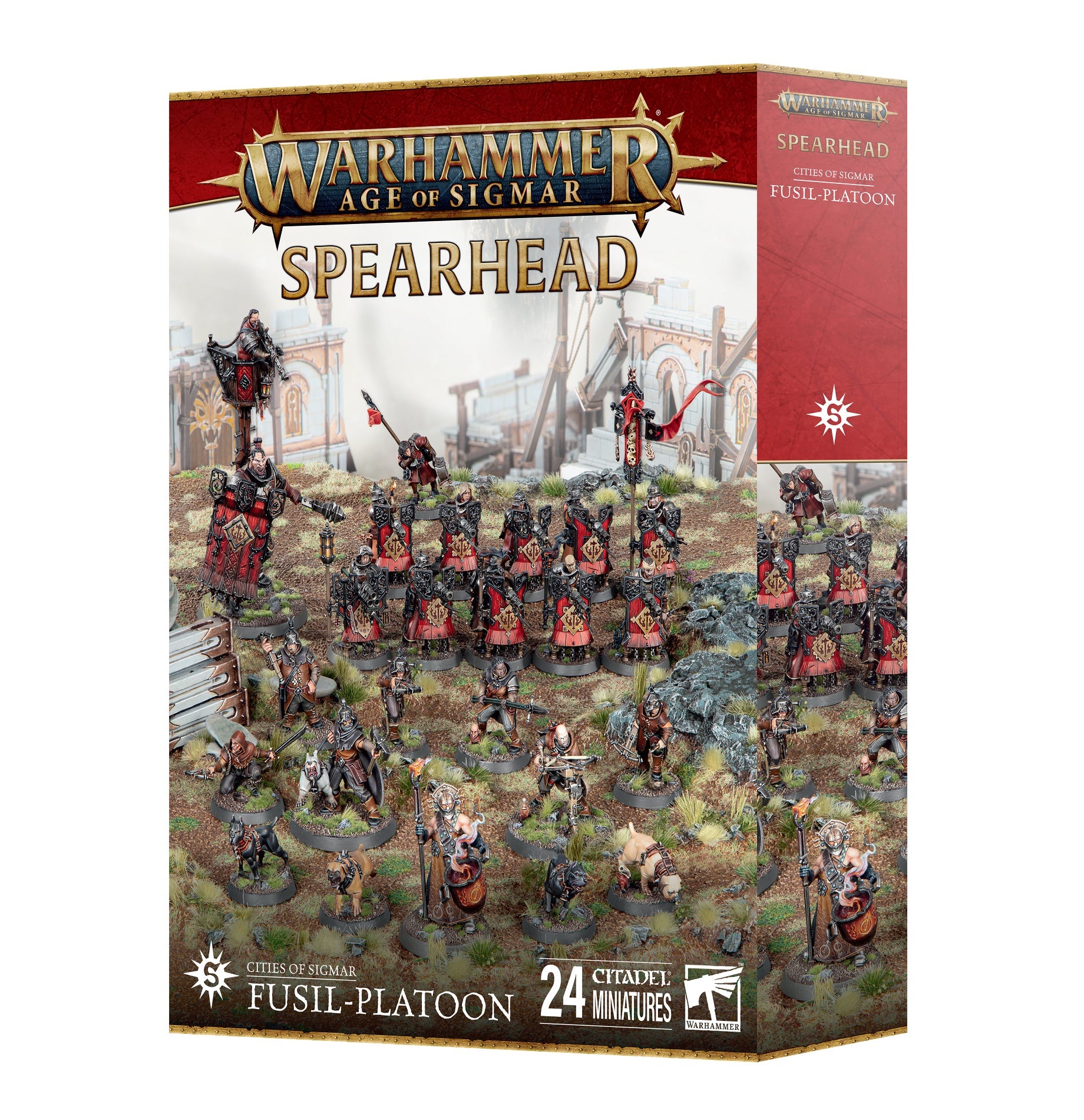 Warhammer AoS Spearhead Cities of Sigmar Fusil Platoon