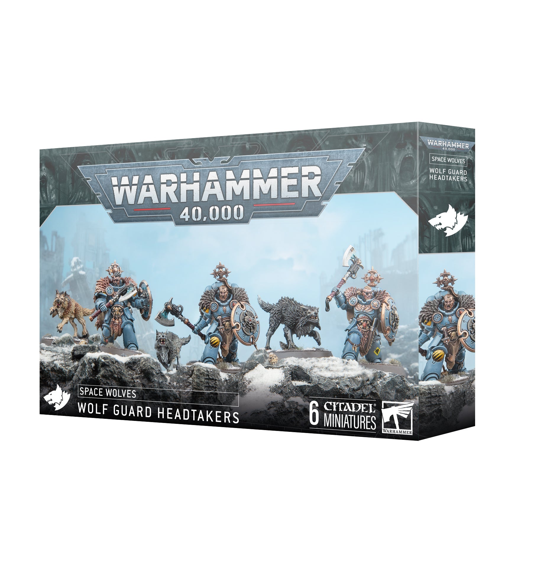 Warhammer 40K Space Wolves Wolf Guard Headtakers