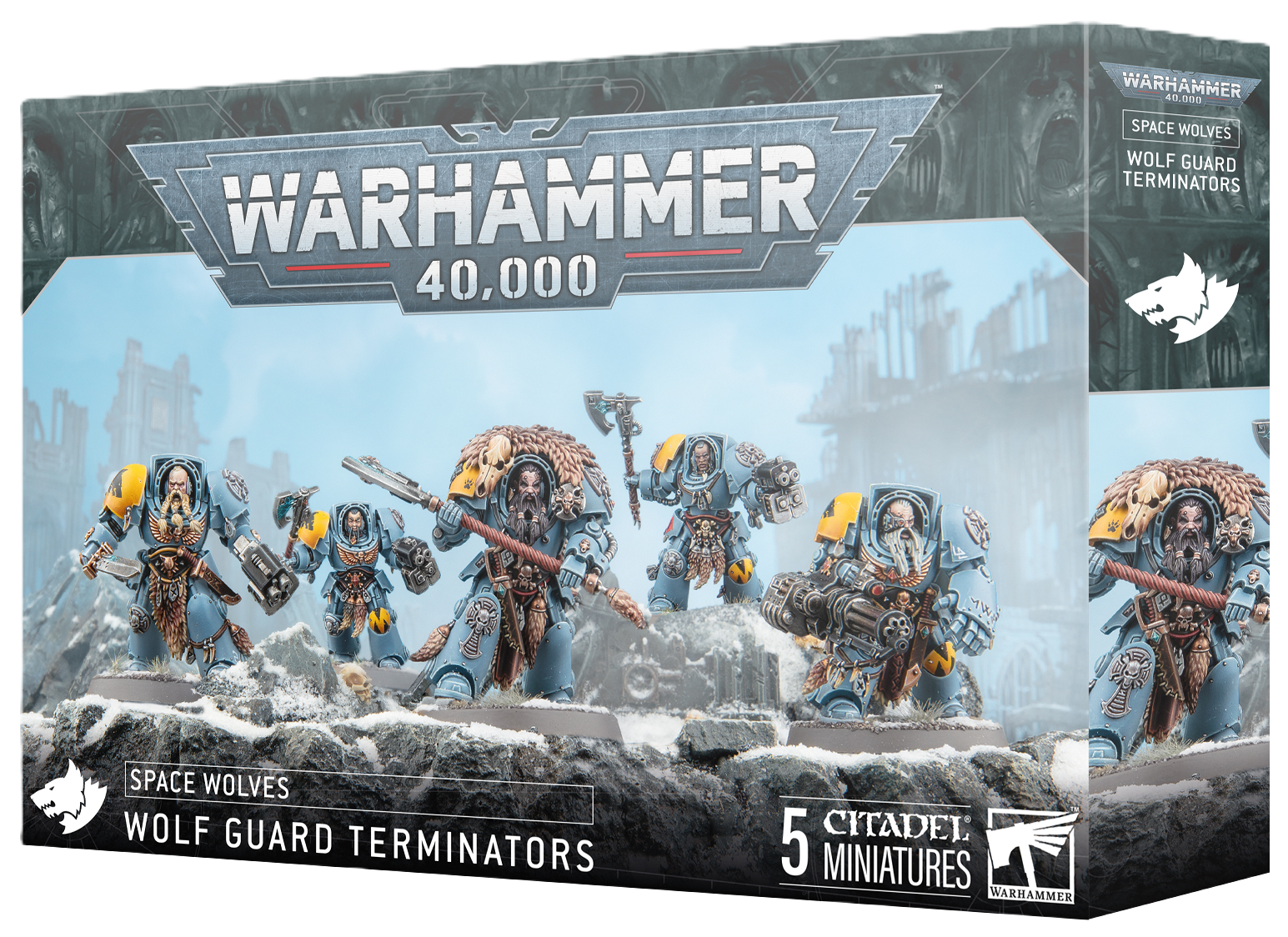 Warhammer 40K Space Wolves Wolf Guard Terminators